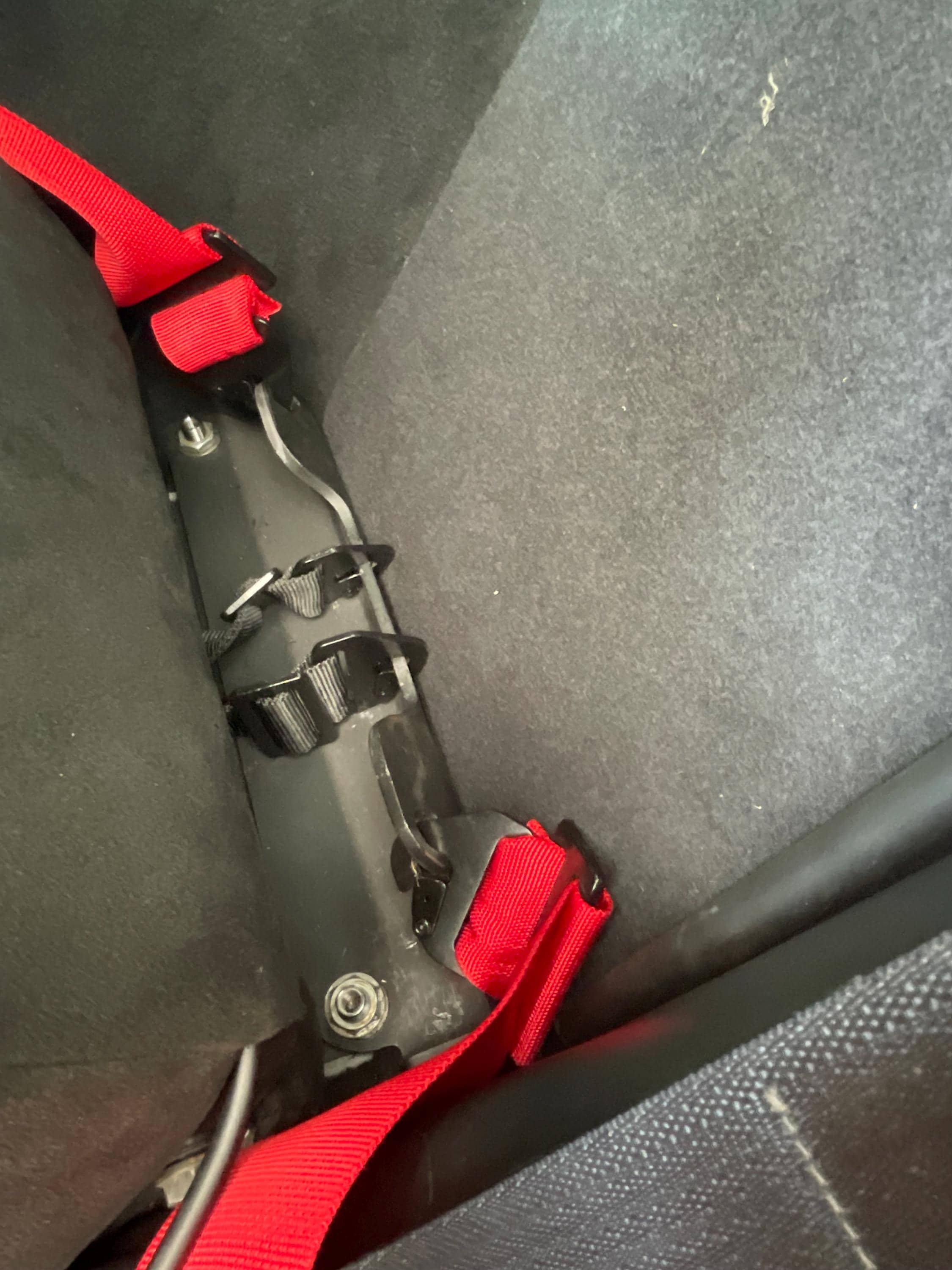 C5/C6 Corvette Anti-Submarine Harness Anchor With Stud Extenders – Passenger Side