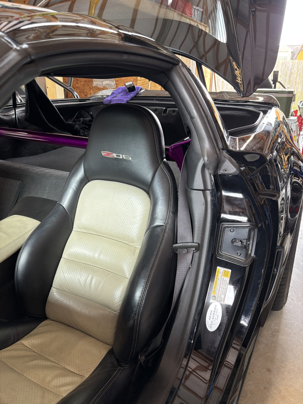 C6 Corvette Harness Bar