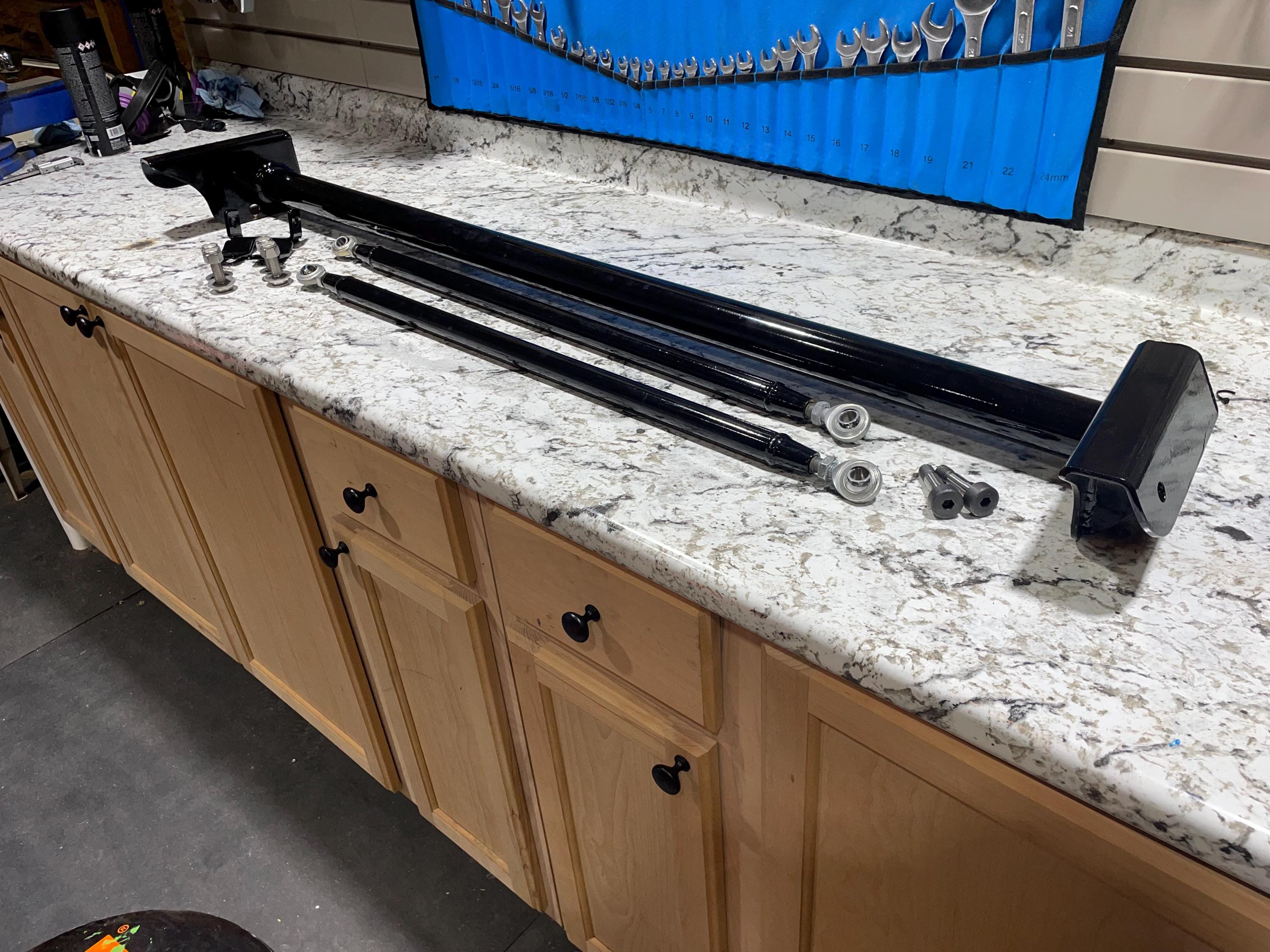 C5 Corvette Harness Bar – Gloss Black | Static Speedworks