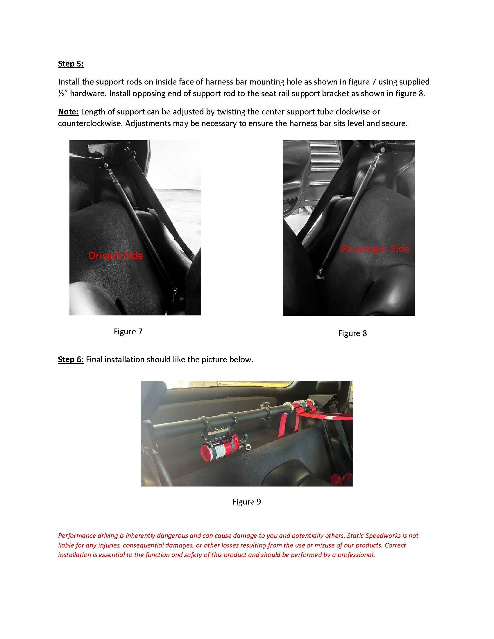 C5 Corvette Harness Bar – Custom Color